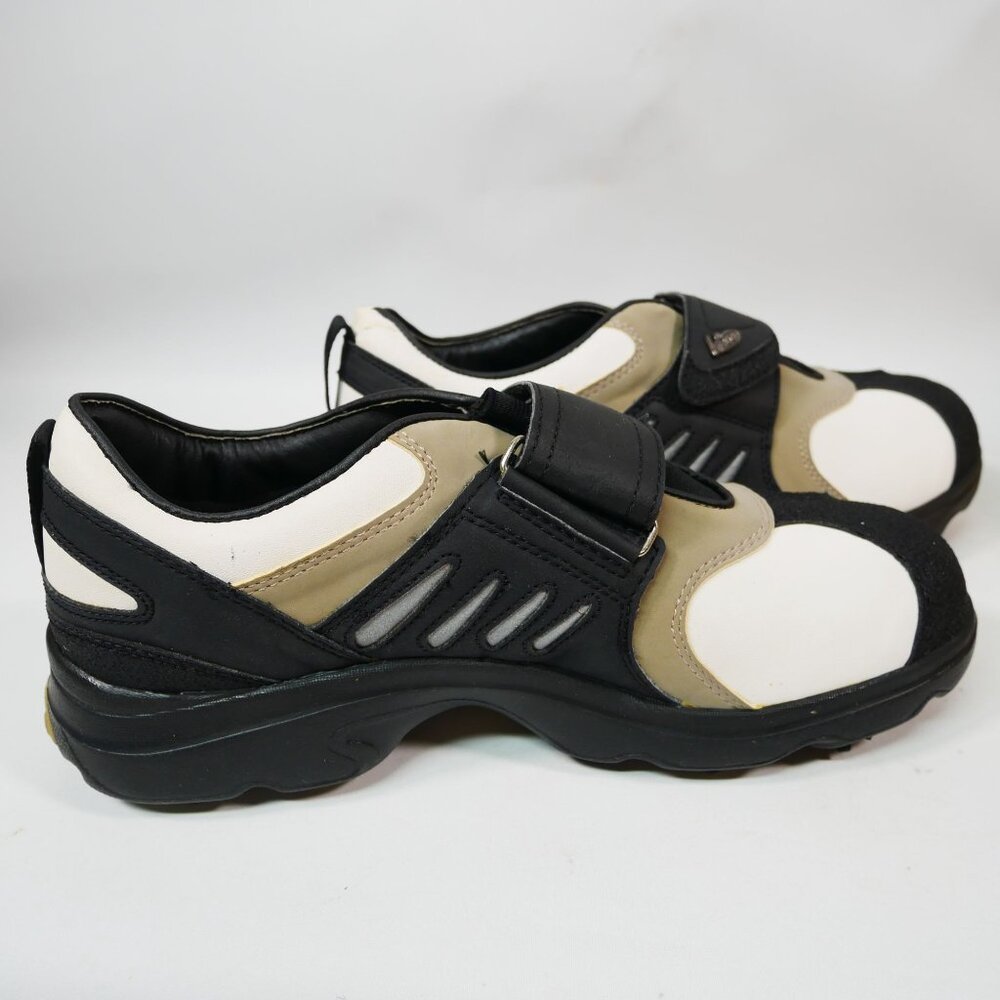 Lite 2623A Power Moc Golf Shoes US Mens 10.5 White/Black/Gray - Picture 5 of 7